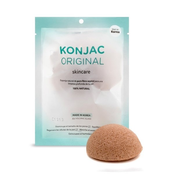 Konjac Esponja Facial Con Extracto de Chamomile (Manzanilla)