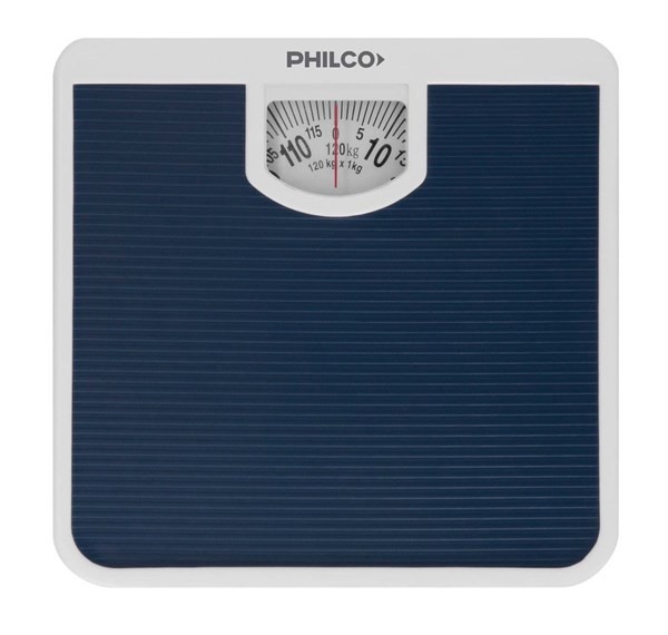 Philco Balanza Mecánica Ba1010pn Analógica 120 kg Azul
