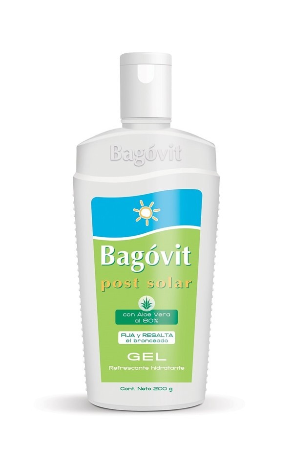 Bagovit Post Solar Gel Hidratante Con Aloe Al 80% Gel 200 gr alt