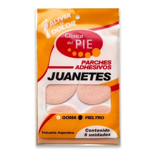 Clínica Del Pie Parche Fieltro Protector Juanetes x 6 un #1