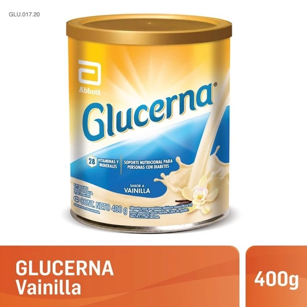 Glucerna Suplemento Nutricional Vainilla en Lata 400 gr