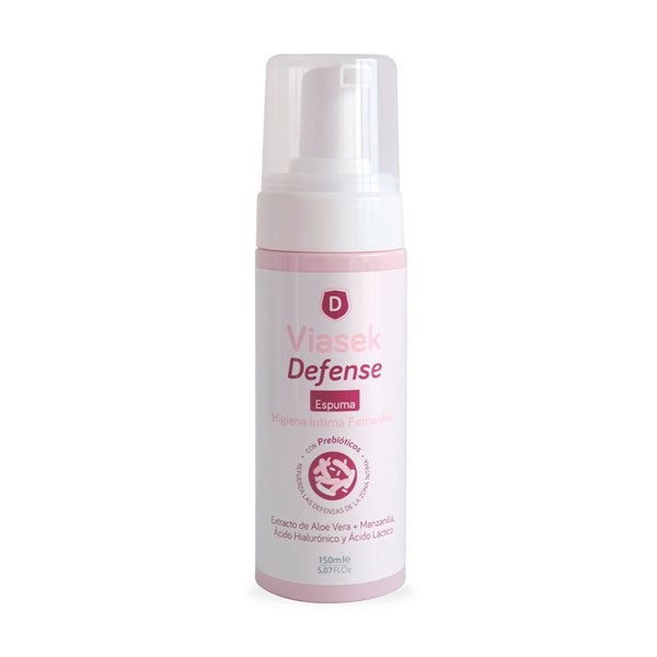 Viasek Defense Espuma Higiene Intima x 150 ml Talle Unico