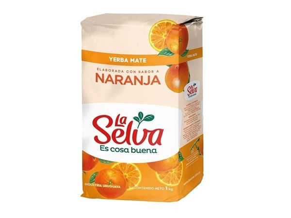 Yerba Mate Saborizada con Naranja La Selva | 1 Kg #1