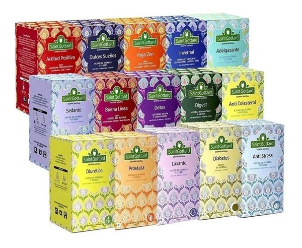 Infusiones Tisana Línea Bienestar Saint Gottard | Línea Bienestar Tisana Adelgazante #1