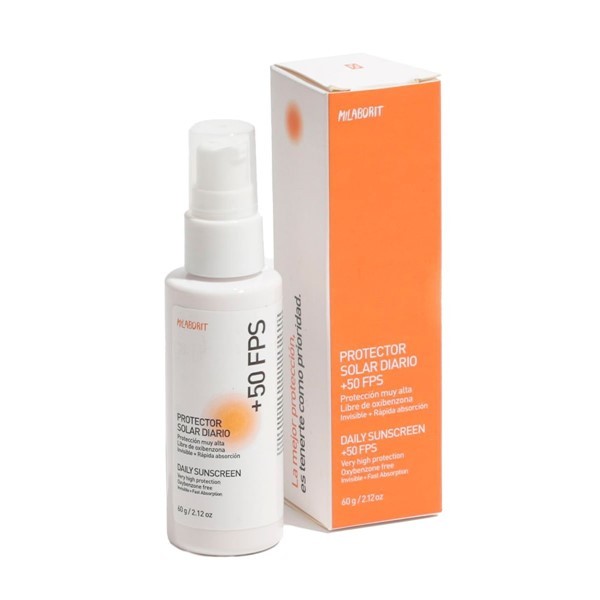 Milaborit Protector Solar Diario Fps50 60 ml #1