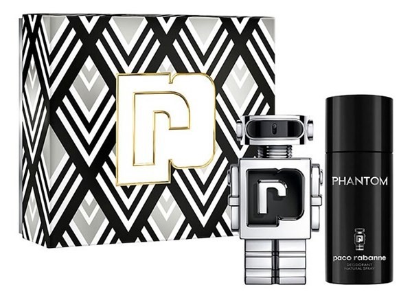 Set 2 Piezas Phantom Para Hombre de Paco Rabanne Edt #1