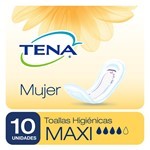 Tena Toallas Maxi Para Mujer (10 Unidades) #2