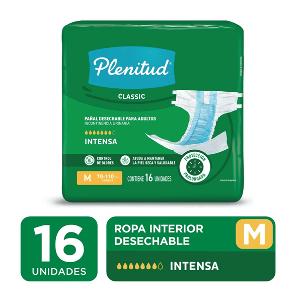 Plenitud Pañal Para Adulto Classic M x 16 Unidades #1
