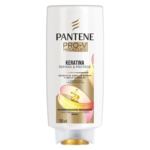 Pantene Acondicionador Sin Sal Keratina Con Pro Vitamina B5 700 ml alt