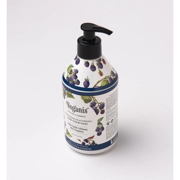 Veganis Jabon Líquido Exfoliante de Mora Patagónica 400 ml alt