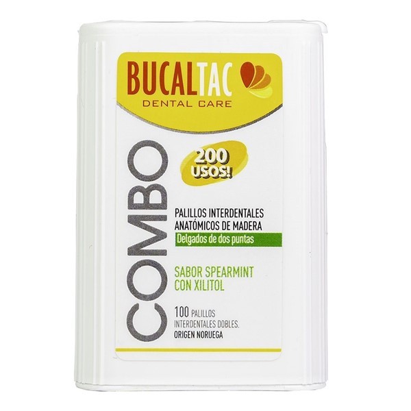 Bucal Tac Palillos Interdentales Dos Puntas (100 Unidades) alt