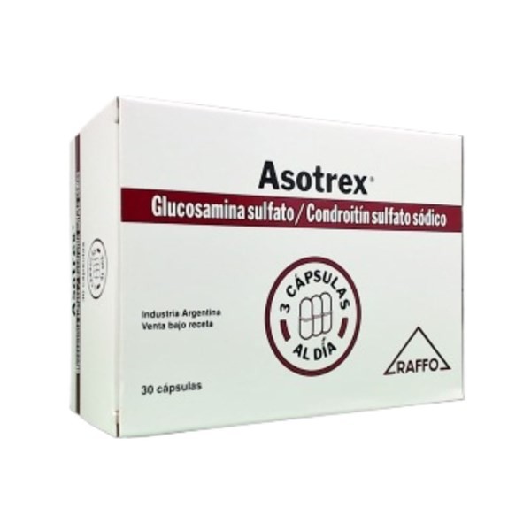 Raffo Asotrex Condroitín + Sultafo + Glucosamina x 30 Cáps #1