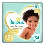 Pampers Pañales Premium Care Extra Extra Grande X34 Unidades #1