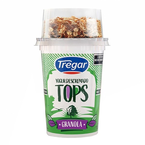 Tregar Yogur Treegar Descremado con Granola 155 g #1