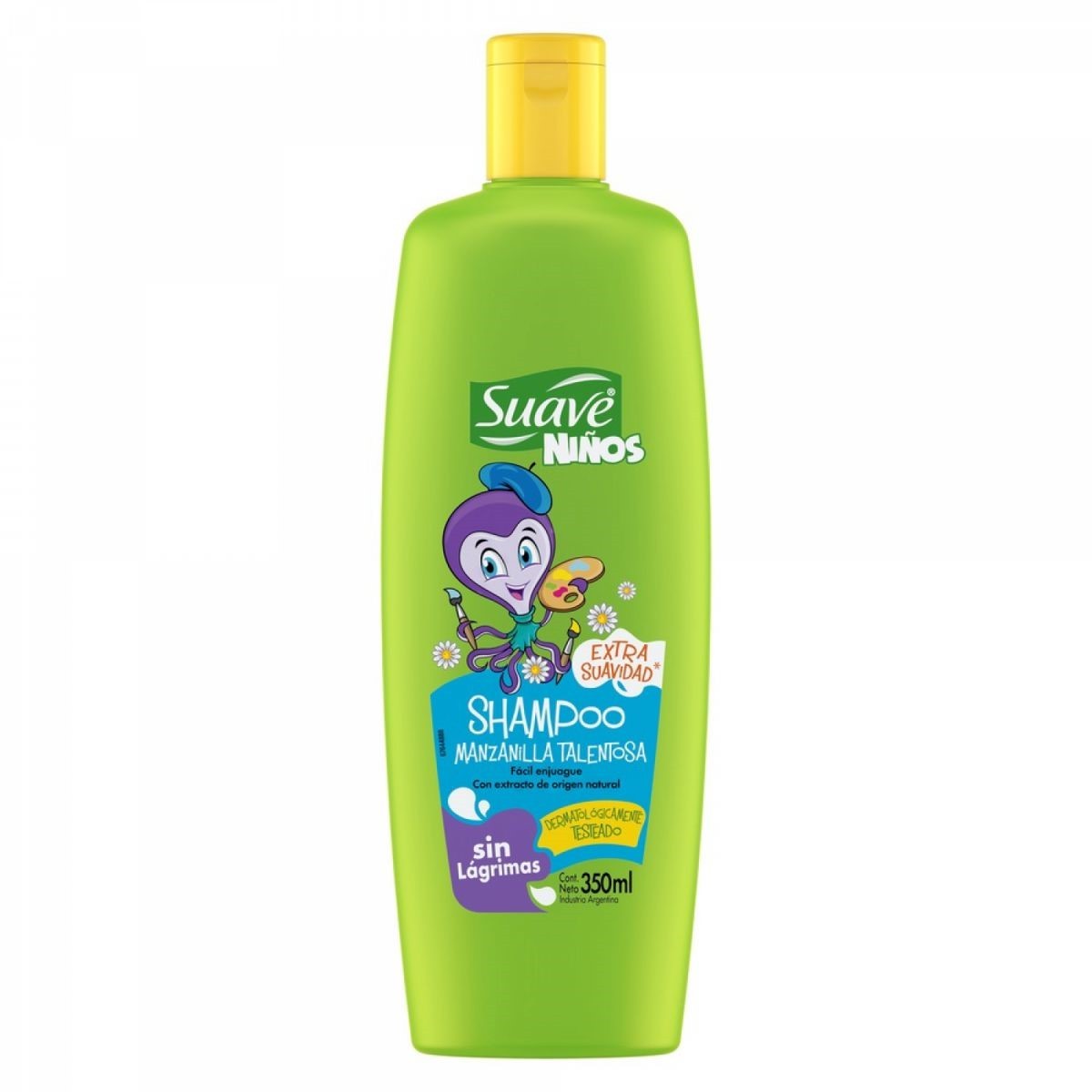 Suave Shampoo Para Niños Manzanilla 350 ml, Suave Baño del Bebé
