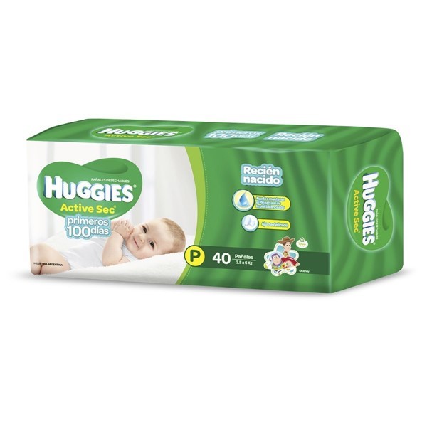 Huggies 40 Unidades | P alt