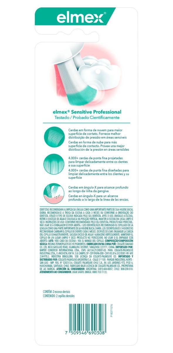 Elmex Cepillo Sensitive Professional Bi-Pack alt