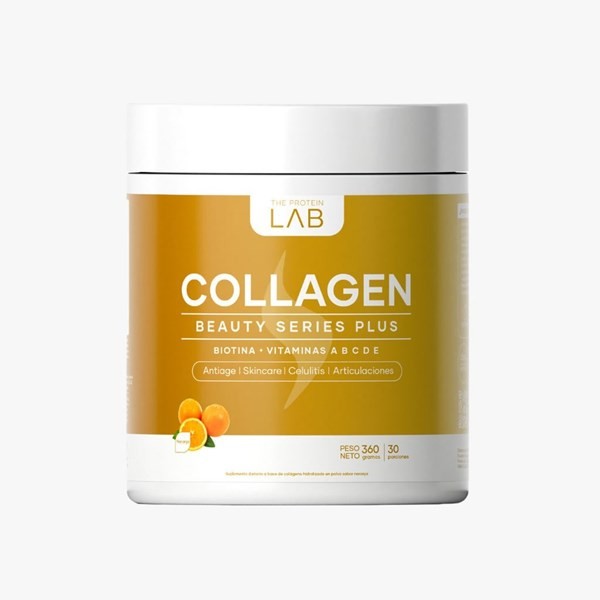 The Protein Lab Colágeno Hidrolizado Beauty Series Plus Naranja 360 gr