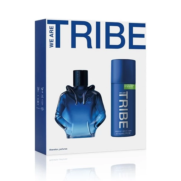 Benetton Set Tribe 90 ml + Deo 150 ml