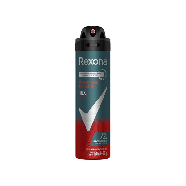 DESODORANTE REXONA ANTIBACTERIAL PROTECTION MEN 150 ML