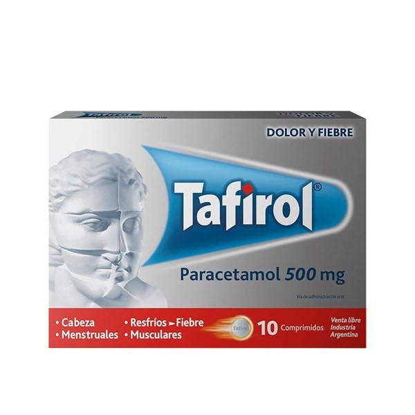 Tafirol 500 Paracetamol 500 Mg x 10 Comp #1
