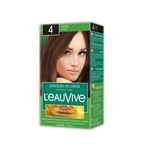 Coloración Leau Vive Kit N 4 Castaño x 1 uni #1