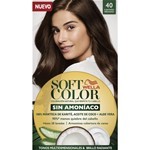 Wella Soft Color Tintura Kit Completo Sin Amoniaco 40 Castaño Mediano #1