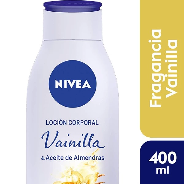 Nivea Loción Corporal  vainilla Y Aceite de Almendras Piel Normal a Seca 400 ml