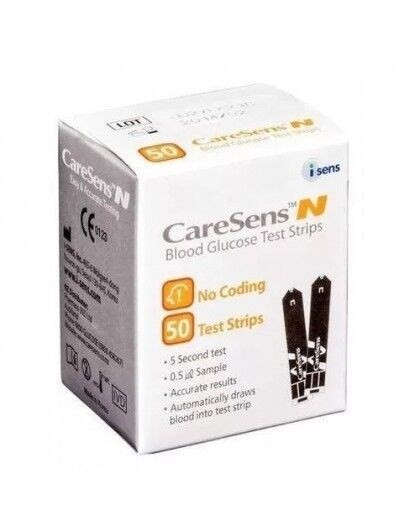 Caresens N Tiras Reactivas 50 un