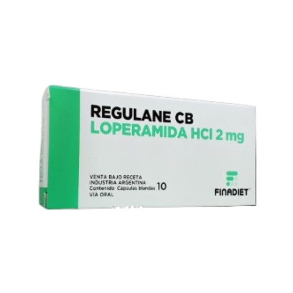 Finadiet Regulane Cb Loperamida x 10 Cáps Blandas #1