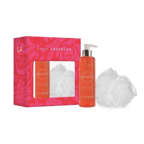 Lucy Anderson Jabón Liquido Manos Y Cuerpo Oriental + Esponja 150 gr #1