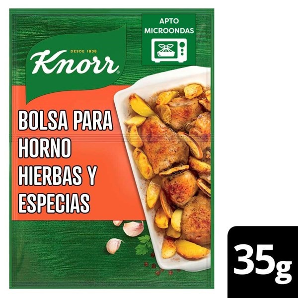 Condimento Sabor Al Horno Knorr Hierbas Y Especias 21 G #1