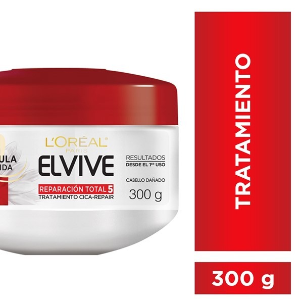 Elvive Crema De Tratamiento Reparacion Total 300 Gr