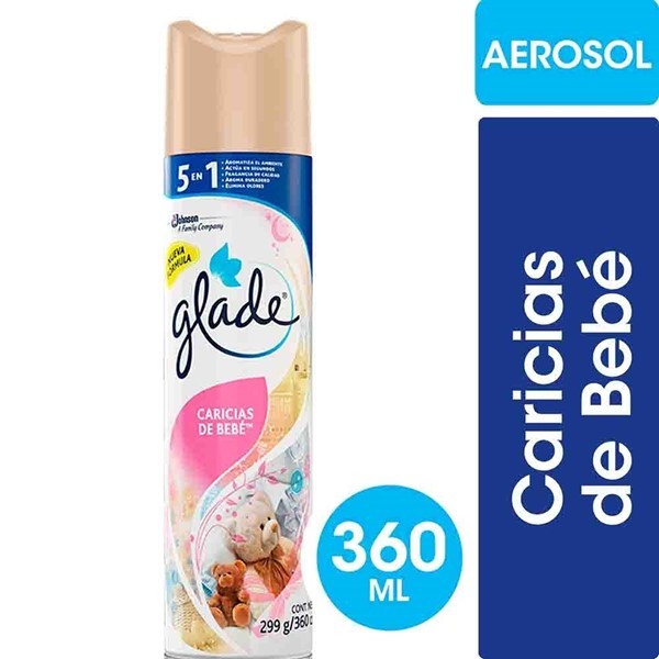 Glade Aerosol Caricias de Bebe 360 ml alt