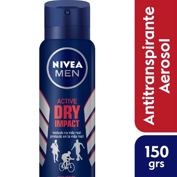 Nivea Antitranspirante Dry Impact Spray For Men 150 Ml alt