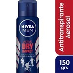 Nivea Antitranspirante Dry Impact Spray For Men 150 Ml #2
