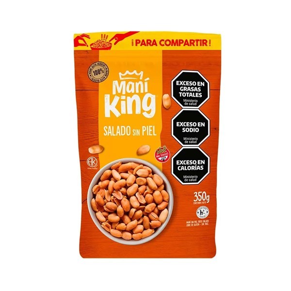 Maní Con Piel King Dp 350 g. #1