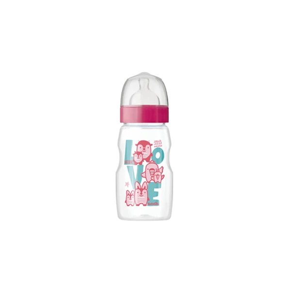 Mamadera Babelito Boca Ancha Tetina Silicona T1 x 270 ml (Color Sujeto a Stock) Capacidad alt