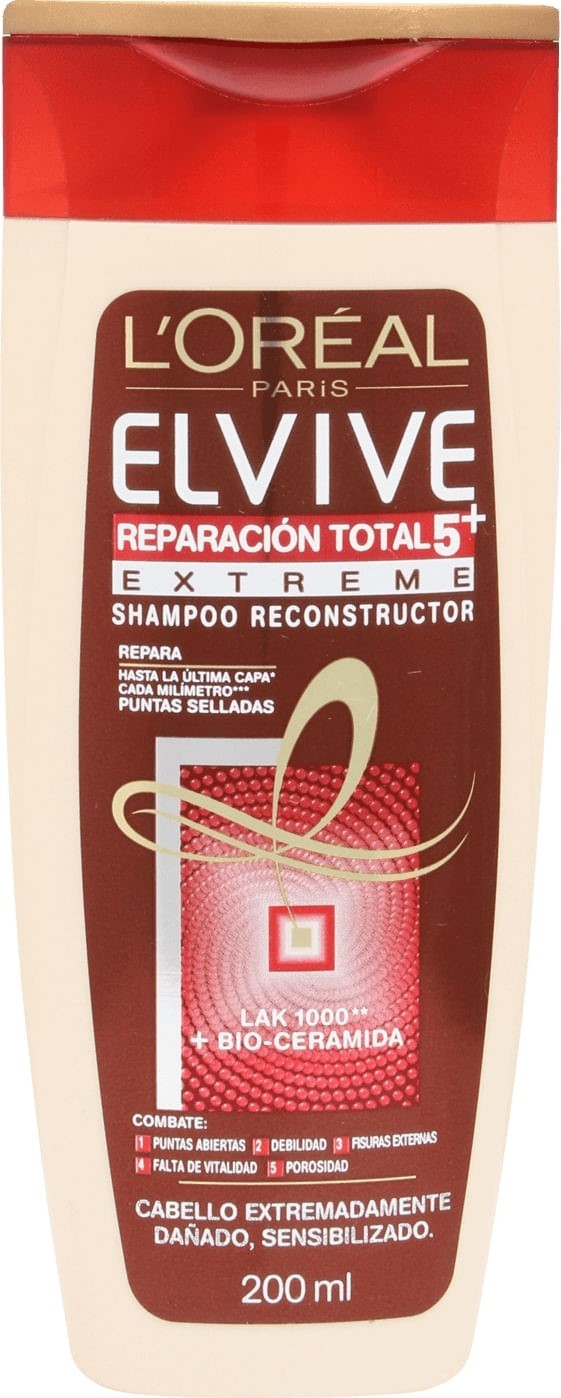 Elvive Shampoo Reparación Total 5 Extreme 200 Ml #1