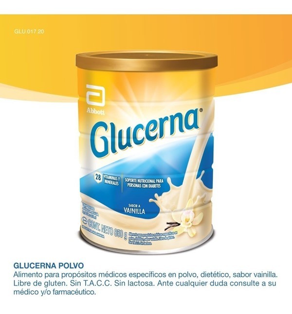 Glucerna Suplemento Nutricional en Polvo Lata 850 gr alt
