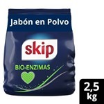 Jabon Polvo Ropa Skip Bio Enzimas 25 .kg #1