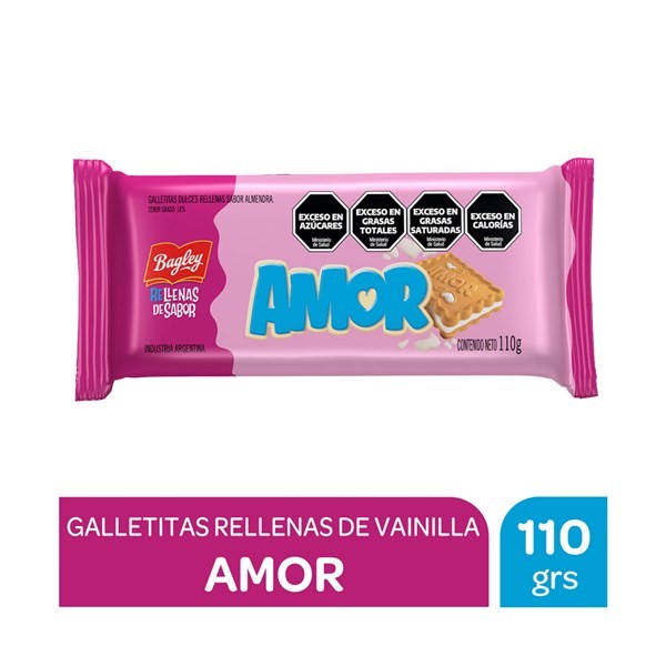 Galletitas Amor de Vainillas Rellenas 110 g. #1