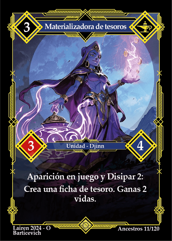 11 Materializadora De Tesoros - Coste 3