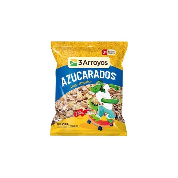 Copos De Maíz 3 Arroyos Azúcarados 200 Gr #1