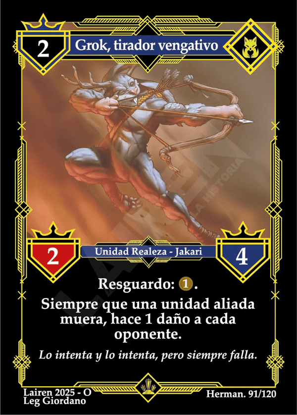 091 Grok, Tirador Vengativo - Coste 2