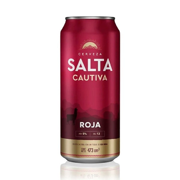 Cerveza Salta Cautiva Roja 473cc #1