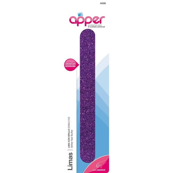 Apper Lima Con Brillo Doble Faz