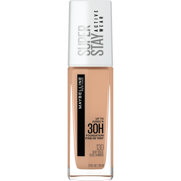 Maybelline Base De Maquillaje Super Stay 24hs Full Coverage 30ml | 130 Beige Buff