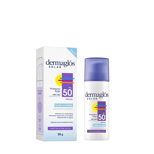 Dermaglós Facial Protector Solar Fps 50 Emulsión Fluida 50 g alt