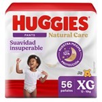 Huggies Pañal Premium Cuidado Natural XL | 56 Unidades #1